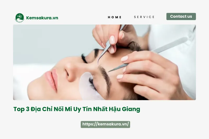 Top 3 địa chỉ nối mi uy tín tại Hậu Giang: Kiểu dáng đa dạng, chất Lượng cao