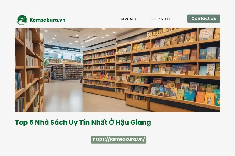 Top 5 nhà sách uy tín nhất Hậu Giang: Thiên đường sách cho mọi lứa tuổi