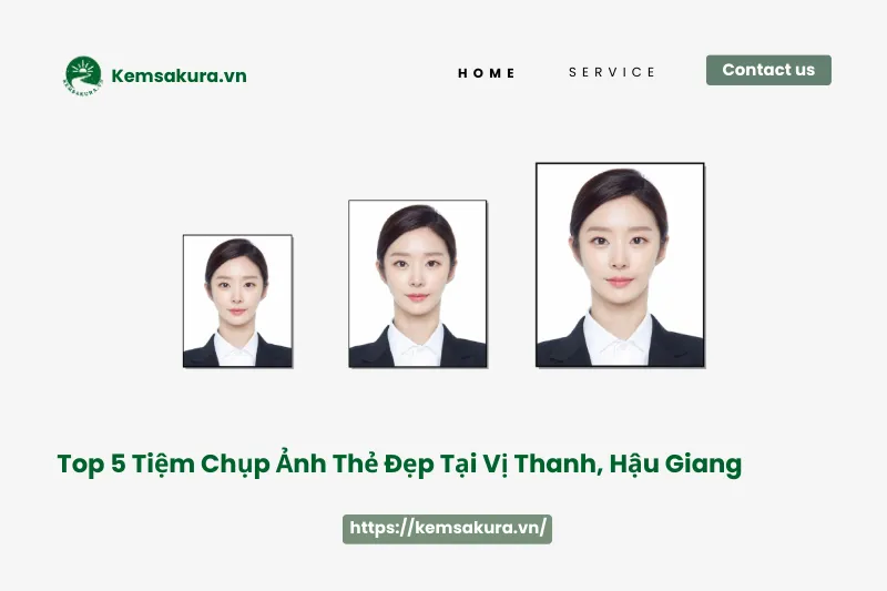 Cần chụp ảnh thẻ đẹp? Ghé ngay 5 địa chỉ này ở Vị Thanh, Hậu Giang