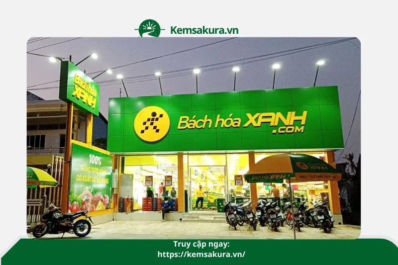 Cửa hàng Bách Hóa Xanh Hậu Giang