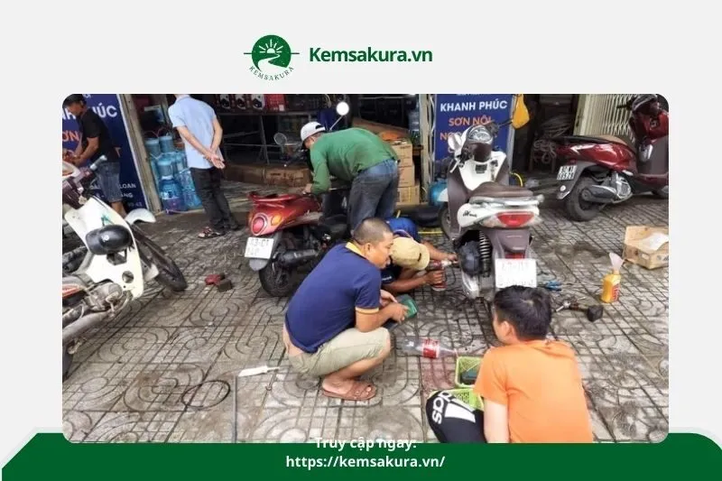 Dịch Vụ Sửa Xe Máy Hậu Giang Tại Chỗ Anh Tuấn Motor